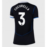 Stroje piłkarskie Chelsea Marc Cucurella #3 Koszulka Trzeciej dla damskie 2025-26 Krótki Rękaw